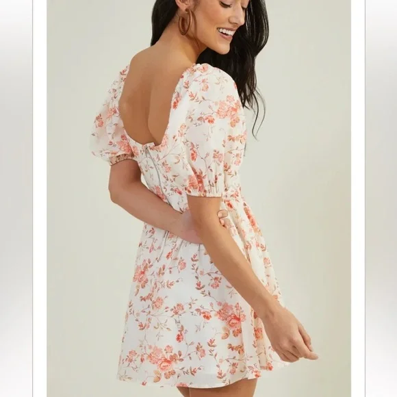 New with tags altard state Gloria floral dress - Picture 3 of 3